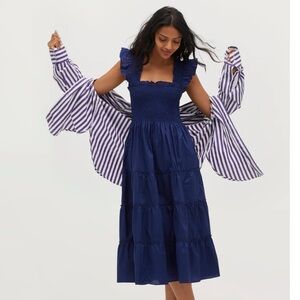 Hill House - the Ellie Nap Dress - Navy, XS.